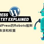 适用于WordPress的Robots协议规则-飞鱼博客