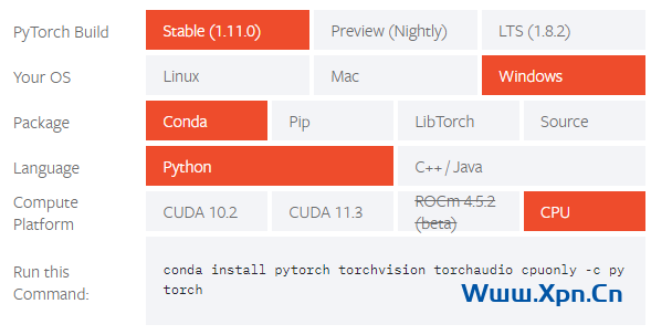 Anaconda+PyTorch+ipykernel安装