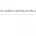 宝塔使用Apache环境，搭建网站出现You don't have permission to access this resource.Server unable to read h出错时的解决办法-飞鱼博客