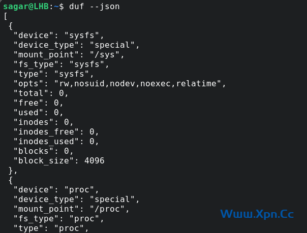 如何在 Linux 中安装和使用 duf 命令