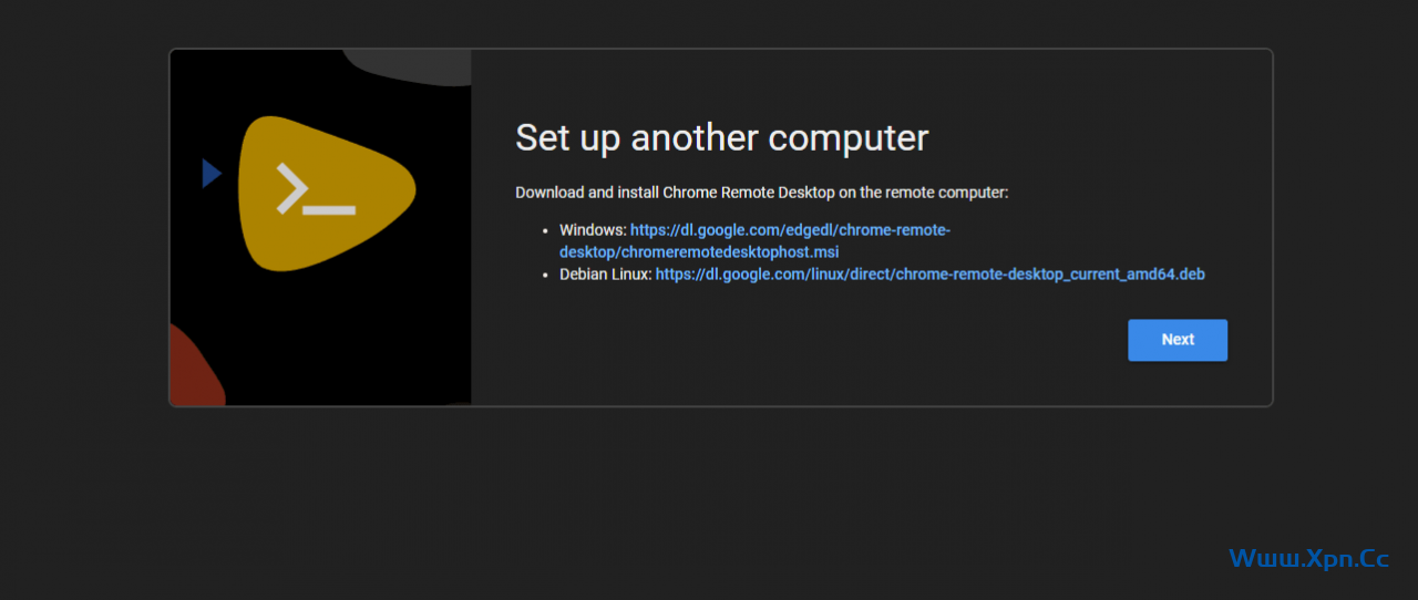 Chrome Remote Desktop 远程控制 Ubuntu 服务器