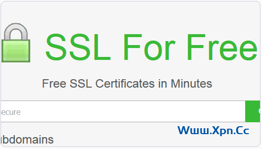 免费SSL证书申请平台大全